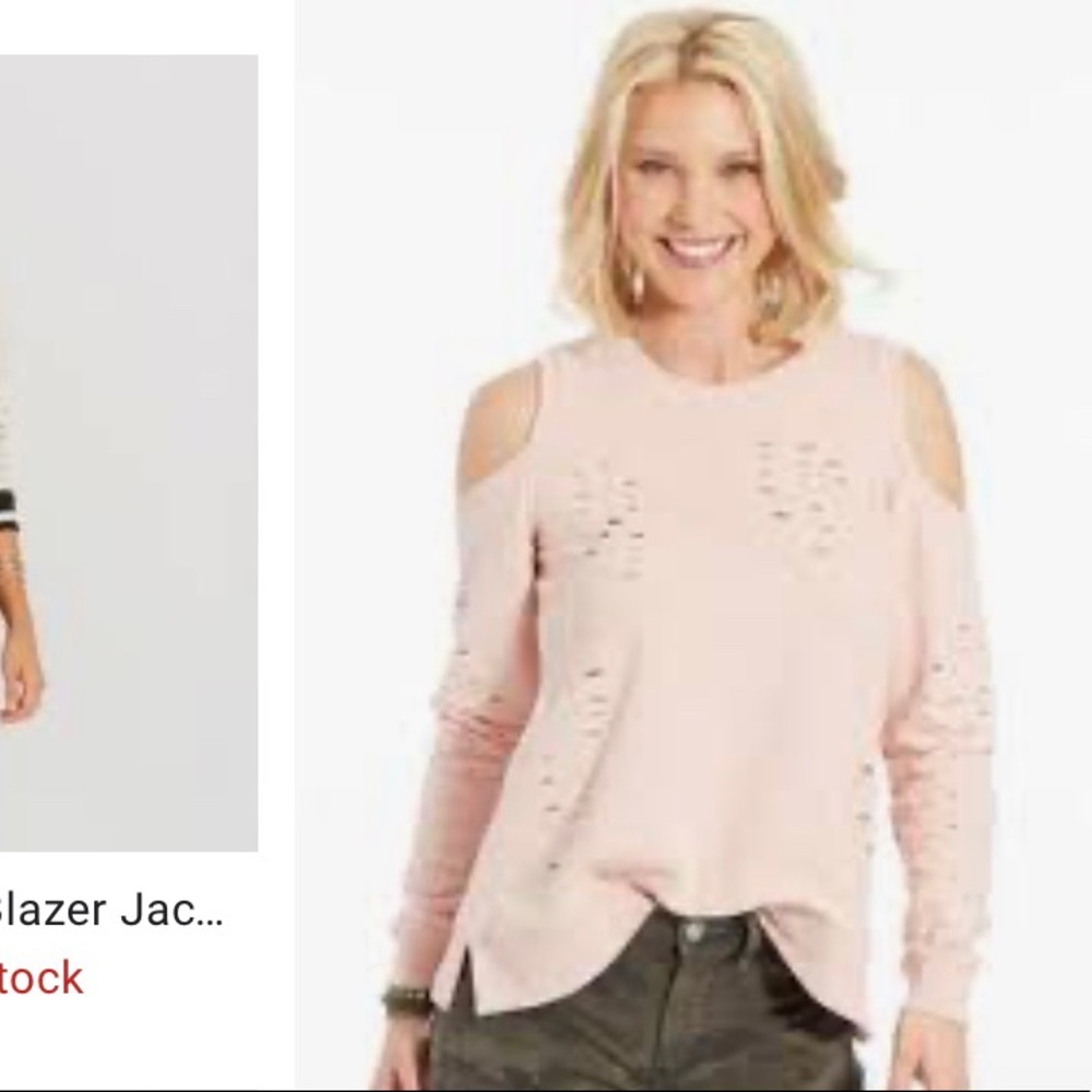 - Ever Eve Jamison Sweatshirt Pink M